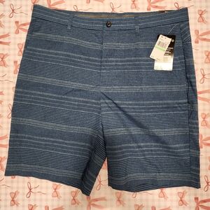 PGA Tour Blue Striped Men's Shorts